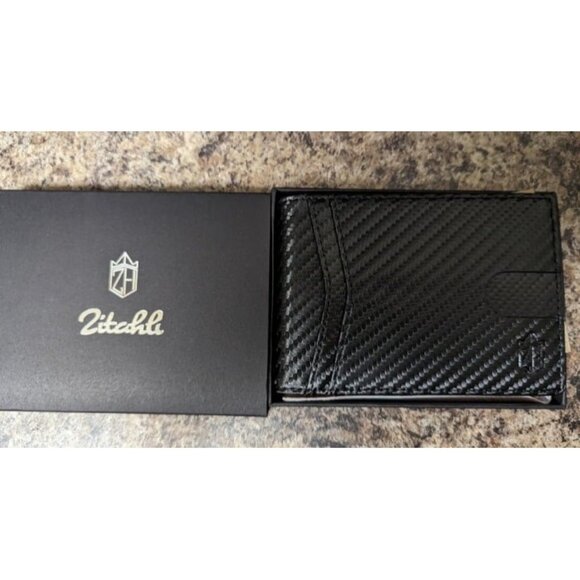 New Slim Wallet for Men Gifts 12 Card Slots ID Window With Money Clip Minimal - Picture 1 of 2